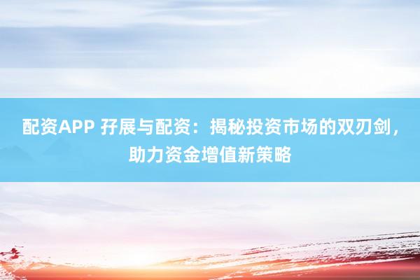 配资APP 孖展与配资：揭秘投资市场的双刃剑，助力资金增值新策略